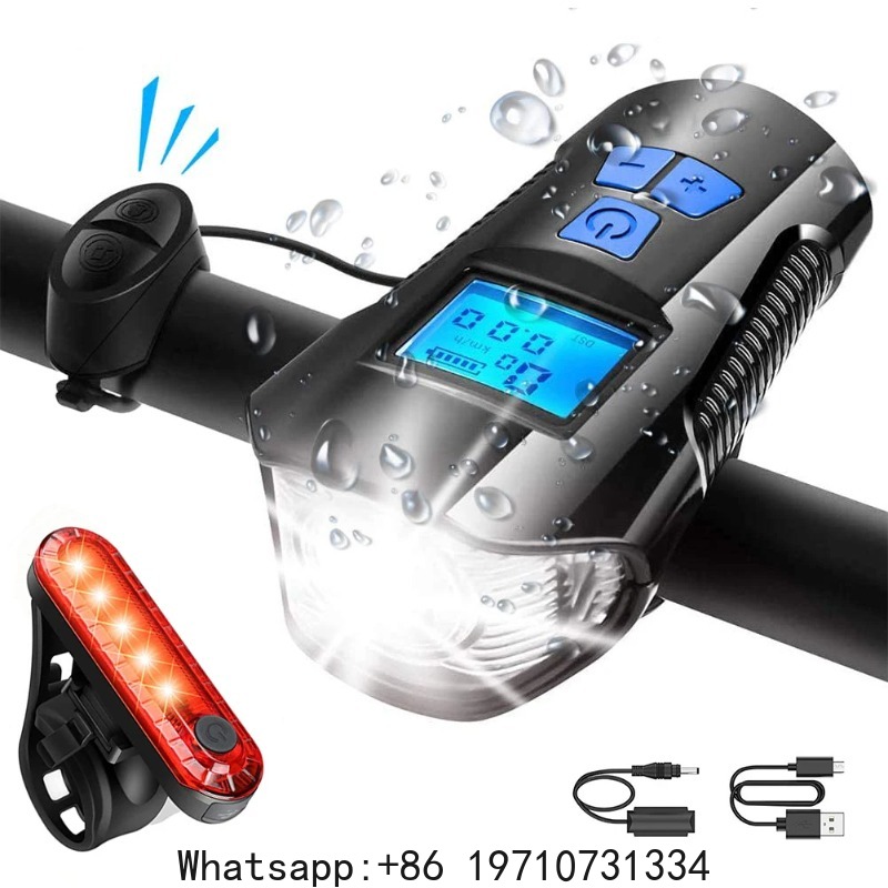 Bike Speedometer - Juego de Luces para Bicicleta, Faro
