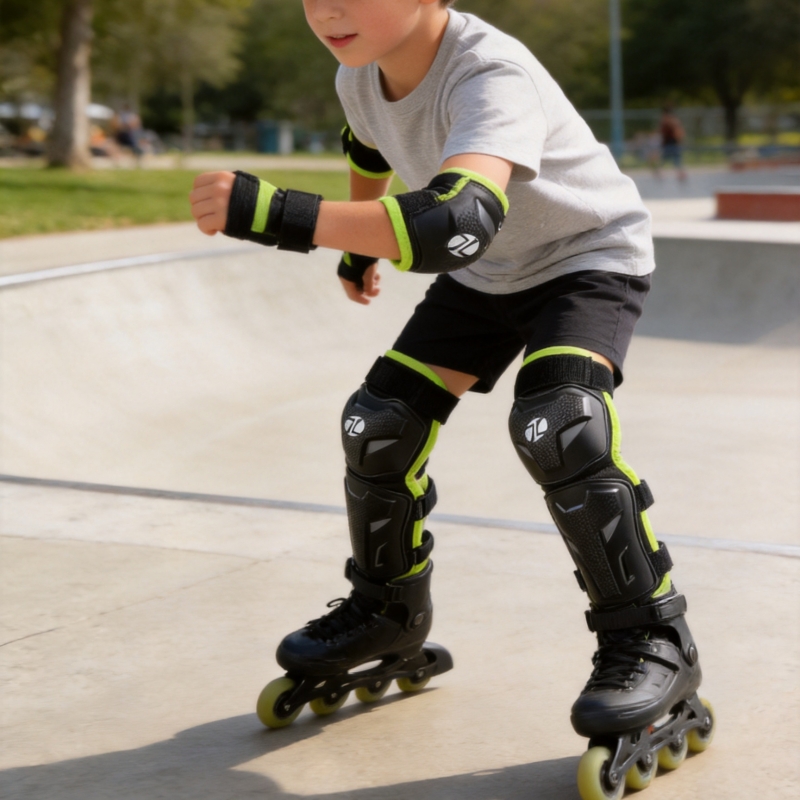 Youth Cycling Gear - Protector de Rodilla y Codo para