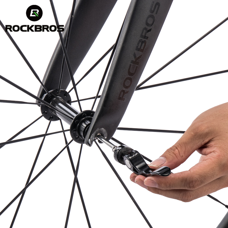 Quick Release Skewer - ROCKBROS-brochetas de cubo de rueda de