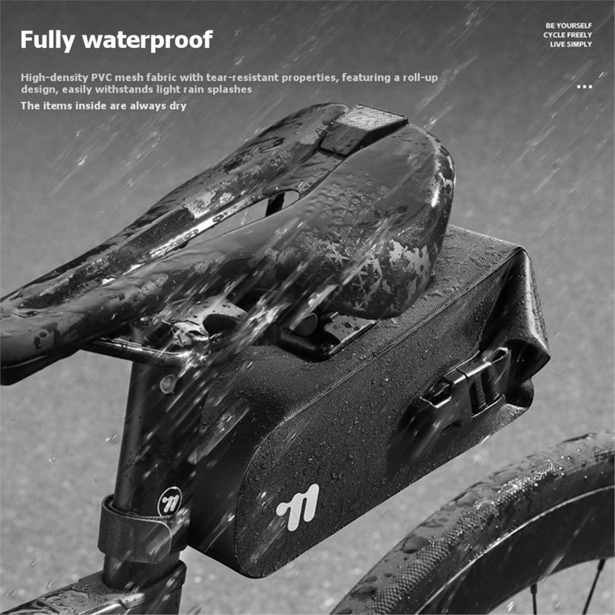 Cycling Gear Manufacturer - Bolsa Impermeable para Sillín de Bicicleta
