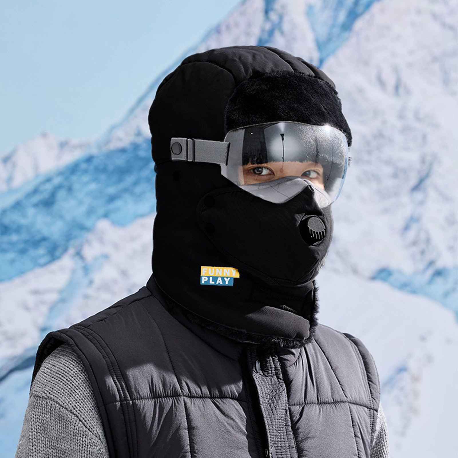 Cycling Gear Weather - Gorro Térmico de Invierno con Forro