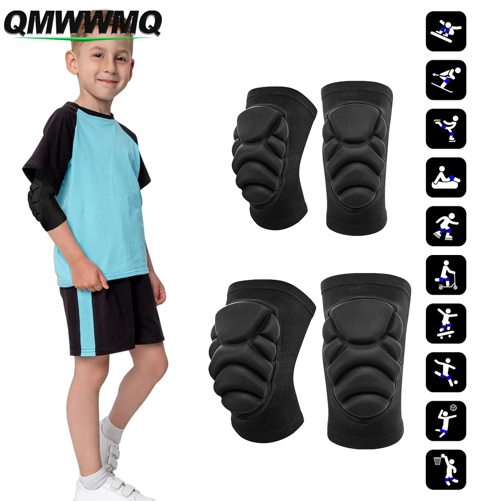 1 par de protectores de rodill - Cycling Safety Gear For Kids reseña y precio