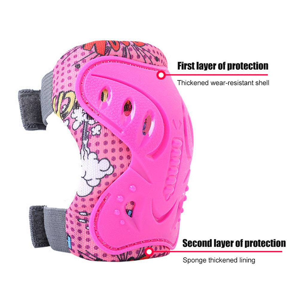 Juego de rodilleras y coderas  - Cycling Safety Gear For Kids reseña y precio