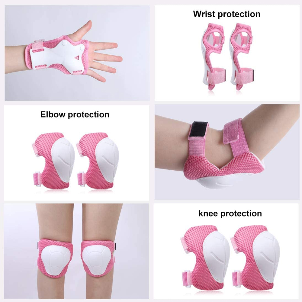 6 unids/set de equipo de prote - Cycling Safety Gear For Kids reseña y precio