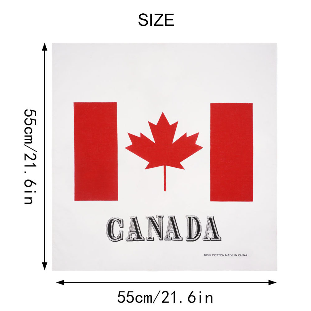 Bandana con bandera de Canadá  - Cycling Gear Canada reseña y precio
