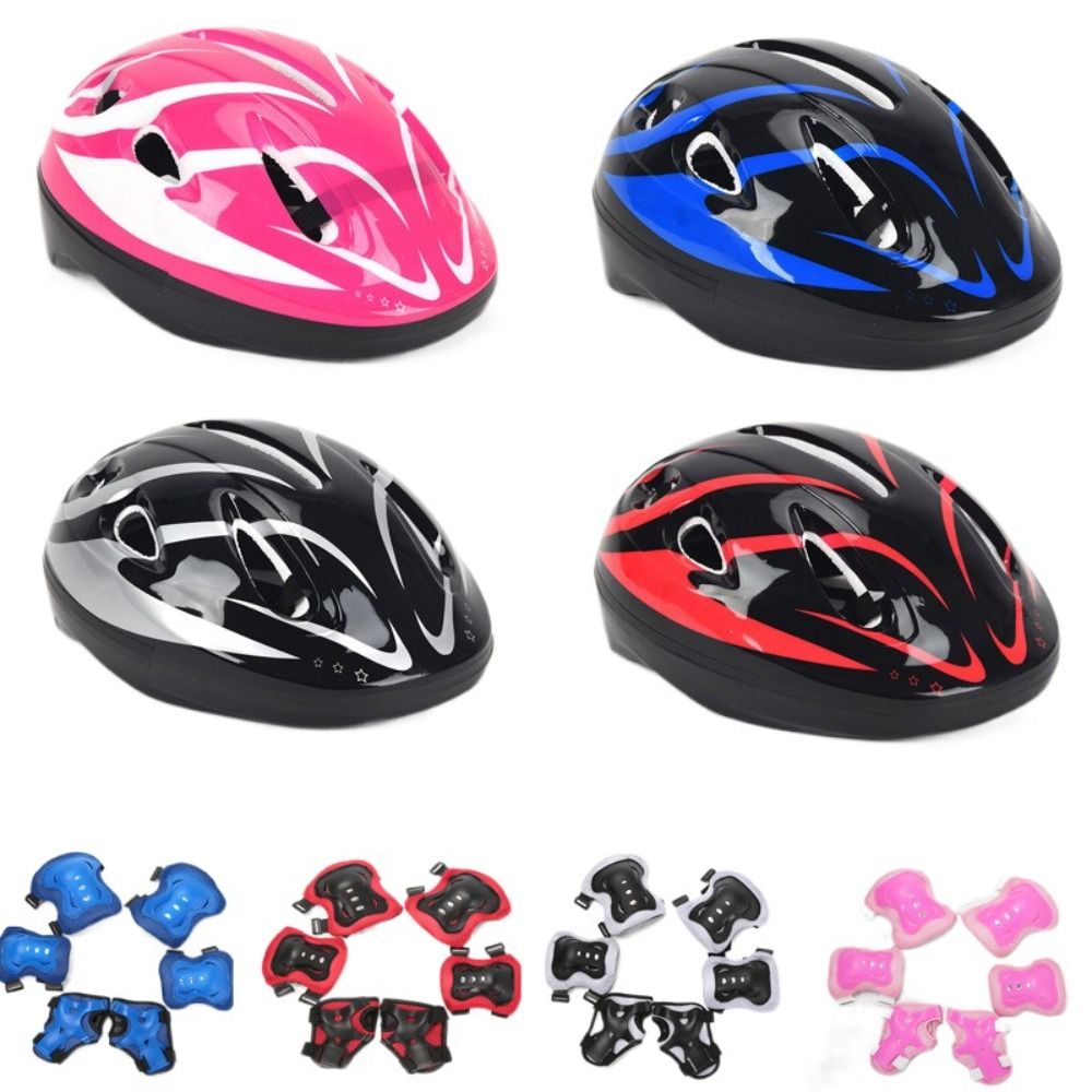 Casco para niños, rodilleras y - Cycling Safety Gear For Kids reseña y precio