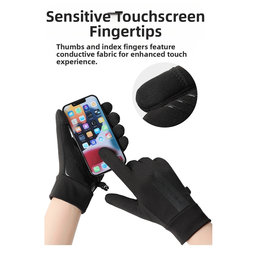 Guantes de invierno con pantal - Cycling Gear Weather reseña y precio
