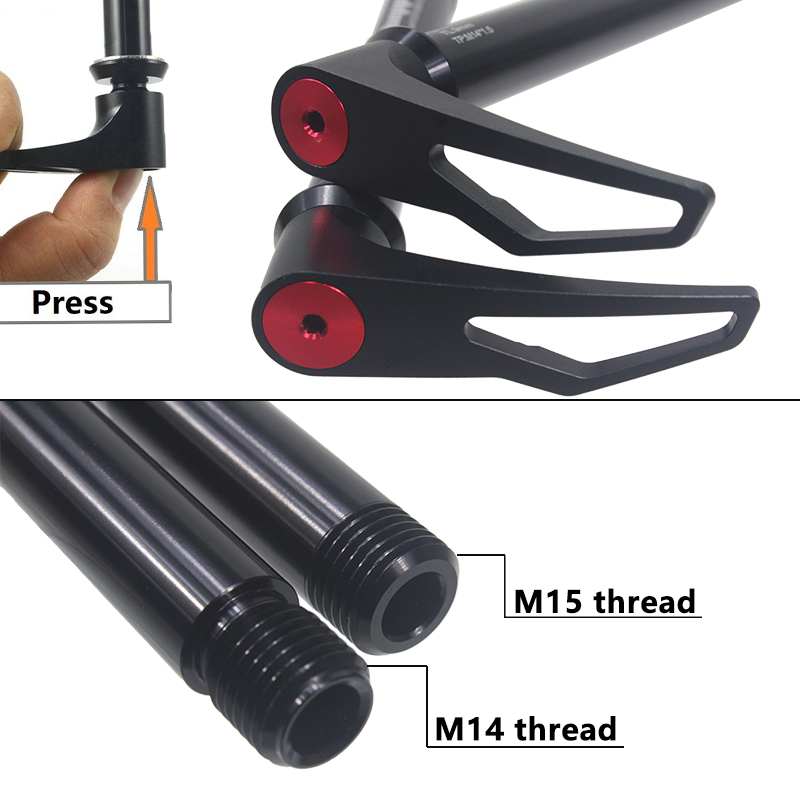 HEPPE-eje pasante de bicicleta - Quick Release Skewer reseña y precio