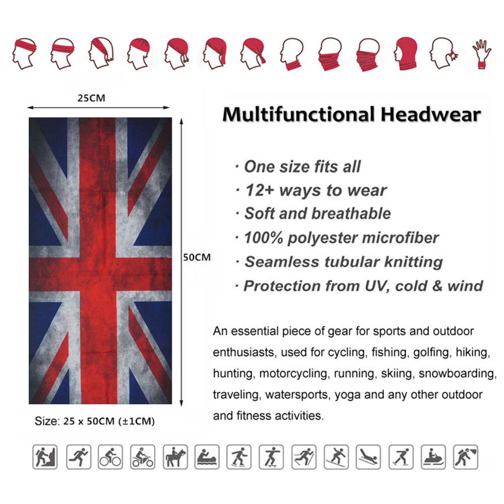 Bandanas multifuncionales con  - Cycling Gear Canada reseña y precio