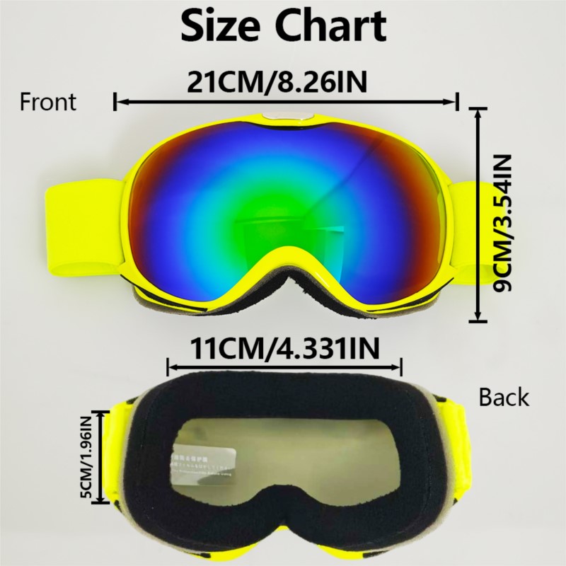 Gafas de esquí antiviento para - Cycling Gear Weather reseña y precio