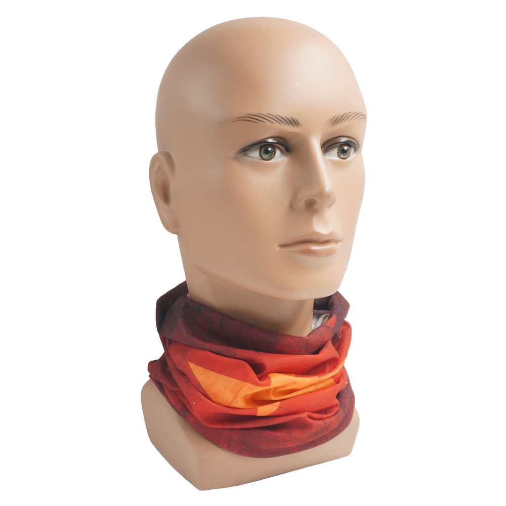 Bandana estampada con banderas - Cycling Gear Singapore reseña y precio