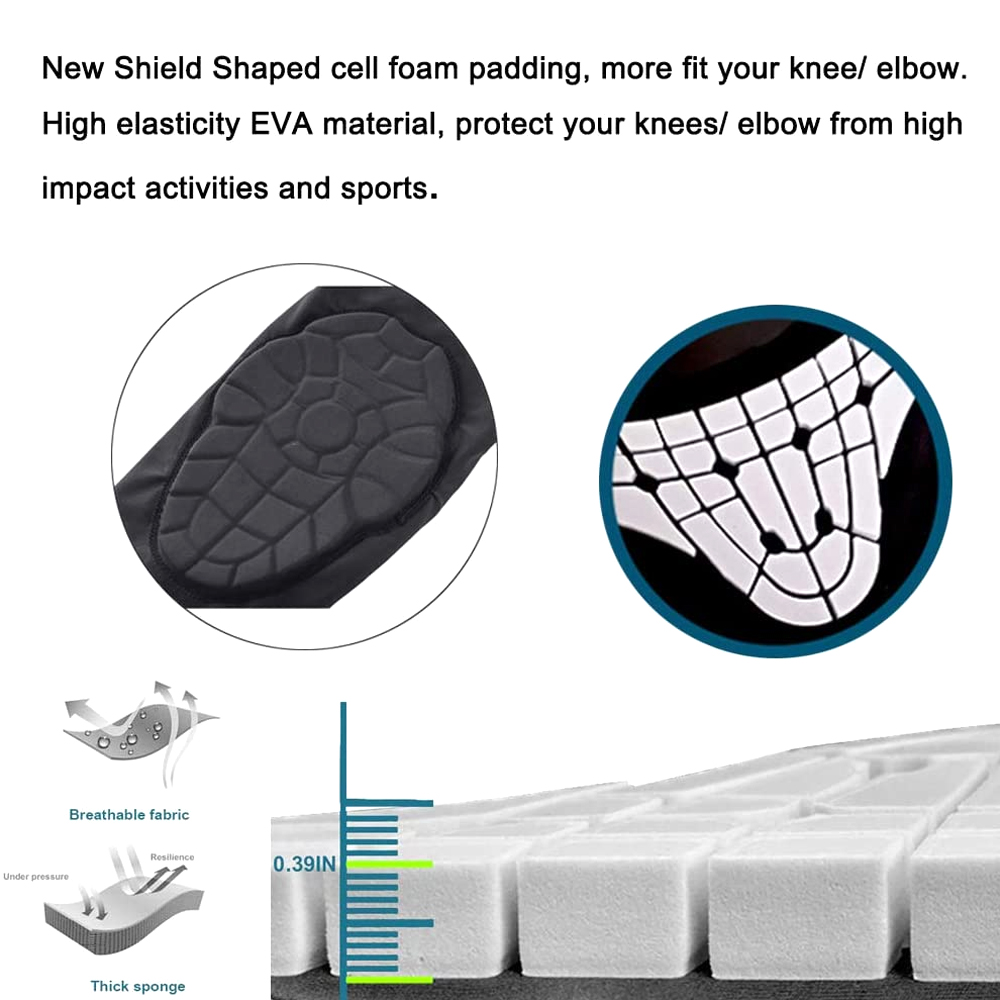 Protector de Rodilla y Codo de - Youth Cycling Gear reseña y precio