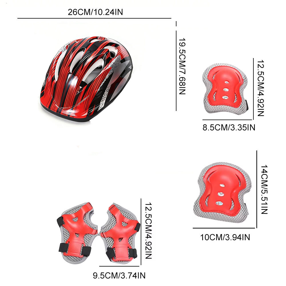 Conjunto de equipo de protecci - Cycling Safety Gear For Kids reseña y precio